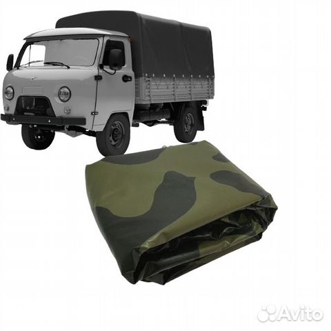 Тент на УАЗ 3303 (дерев. платформа) нового образца