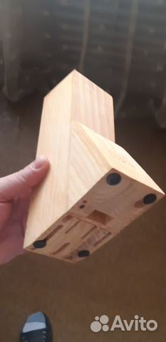 Подставка для ножей дерево