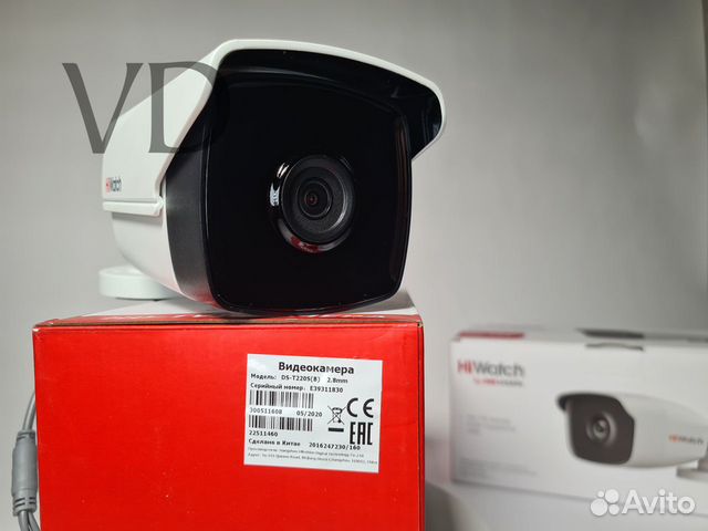 4 в 1 видеокамера HiWatch DS-T220S (B) (2.8 mm)