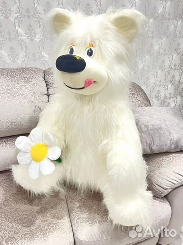 Игрушка мягкая медведь 85см