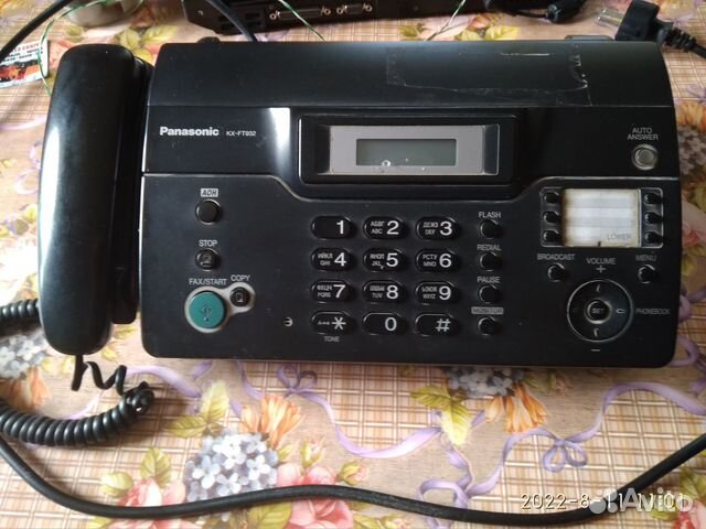 Телефон-факс Панасоник