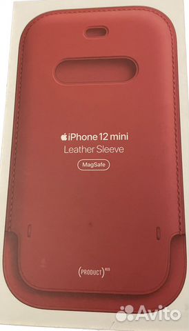 Чехол -футляр Apple MagSafe кожаный iPhone 12 mini