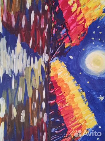 Картина маслом анонимного художника