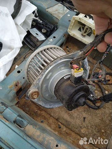 Мотор печки Шевроле Ланос