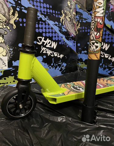 Трюковой самокат Металл диски Новый в коробке