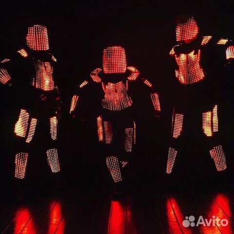 Световое пиксельное шоу