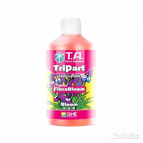 Удобрение GHE TriPart Bloom TA 0,5 л