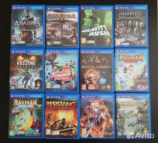 Игры Sony Playstation Vita
