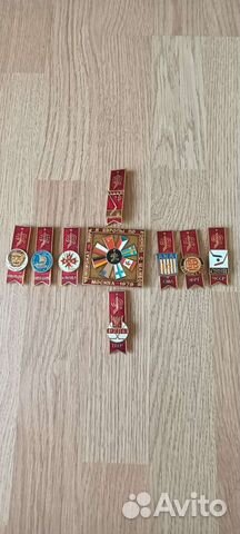 Коллекция значков чм и еп 1979