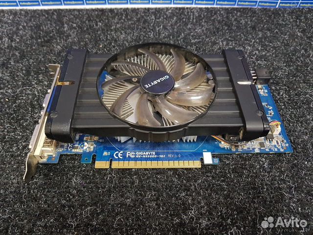 Видеокарта Gigabyte GeForce GTX 550 Ti 1GB DDR5