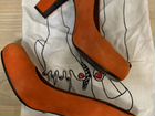 Туфли оранжевые Chie Mihara 39,5 объявление продам