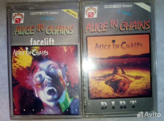 Alice in chains Dirt Facelift кассеты