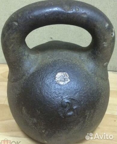 Гиря Царизм 2 пуда (32 кг) Орёл Клеймо