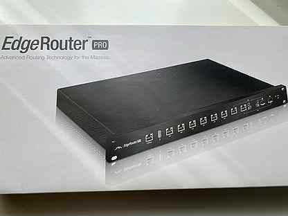 Маршрутизатор Edgerouter Pro 8 - 8 Port Router