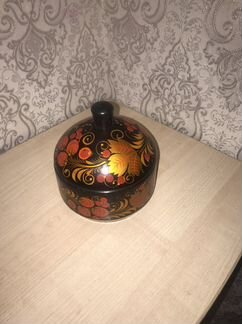 Шкатулка деревянная хохлома