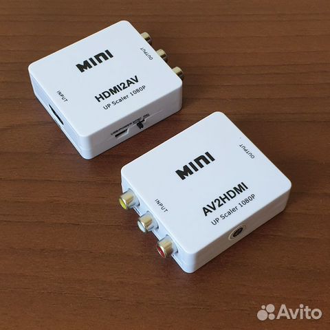 Переходники-конвертеры AV-hdmi и hdmi-AV