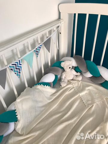 Бортик косичка