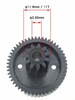 Пластиковые шестерни для мясорубки Moulinex HV3