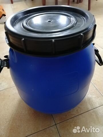 Бочка пластиковая пищевая