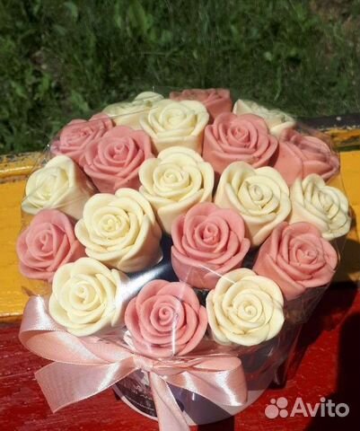 Букет из шоколадных роз