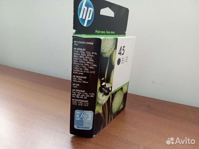 Струйный картридж HP 51645AE чёрный, N 45
