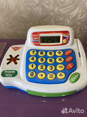 Детская касса игрушка
