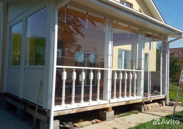 Мягкие окна для террас и беседок