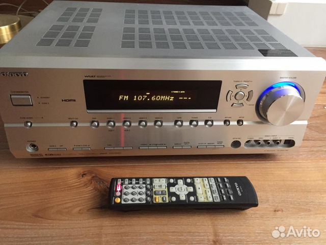 Ресивер onkyo TX-SR674E (Silver)