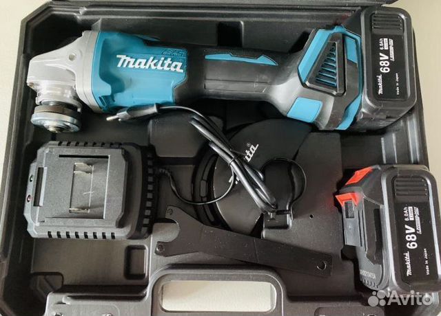 Аккумуляторная ушм болгарка Makita