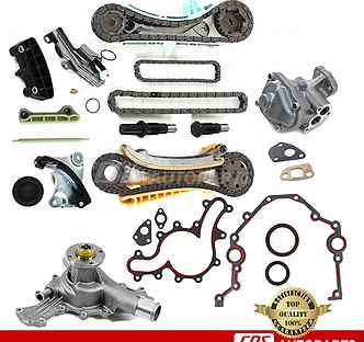 MOCA Engine Timing Chain Kit Oil Pump for 1997-2002 Ford Explorer Ranger & 1998-2002 Mazda B4000 Mercury Mountaineer 4.0L SOHC V6