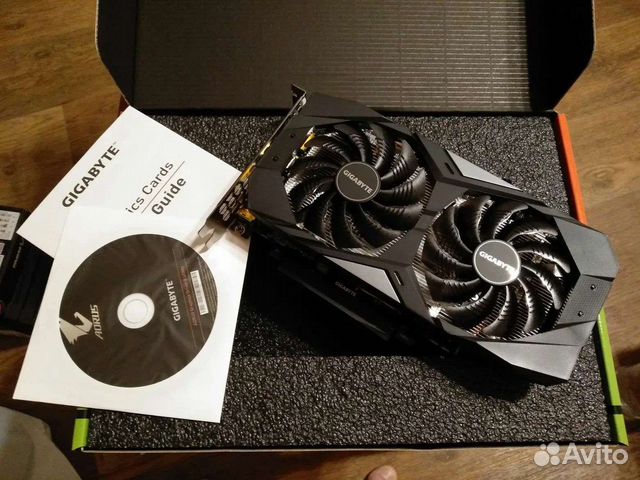 Видеокарта gtx 1660 ti 6gb Gigabyte