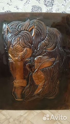 Чеканка СССР ручной работы