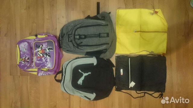 Детский рюкзак мешок для обуви