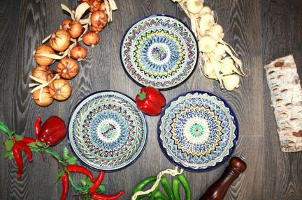 Узбекская посуда Риштан