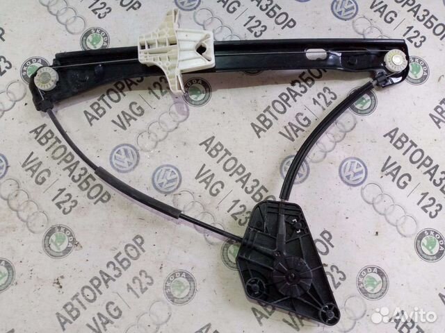 Механизм стеклоподъёмника задний Шкода Рапид 2018