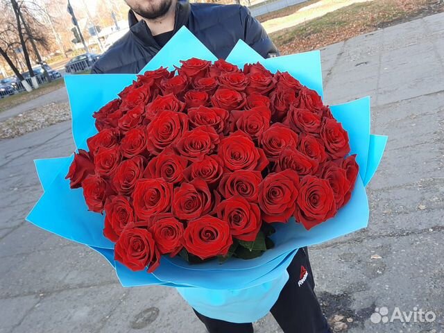 25, 51, 101 роза Цветы