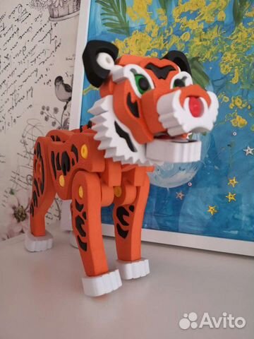 3d пазл Тигр Игрушка Eva