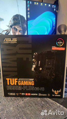 Материнская плата asus TUF gaming B550M-plus wifi