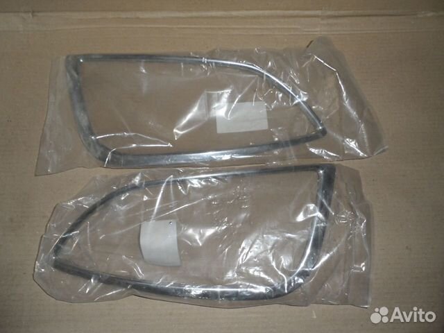 Хром накладки переднего бампера Хендай ix35