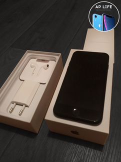 iPhone 7, 128 гб, чёрный матовый, гарантия