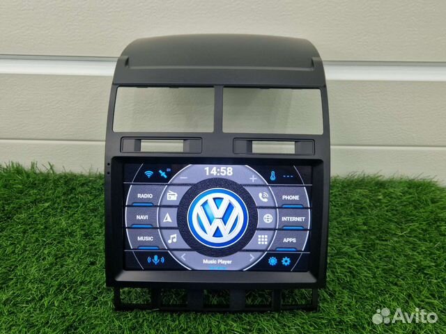 Магнитола Андроид volkswagen Touareg 9дюймов