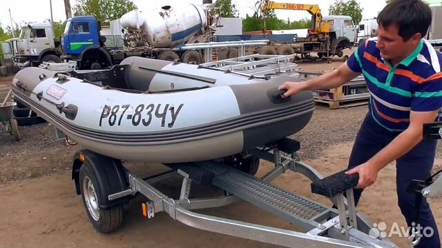 Прицеп для лодки пвх и катера. Фаркопы. Рассрочка