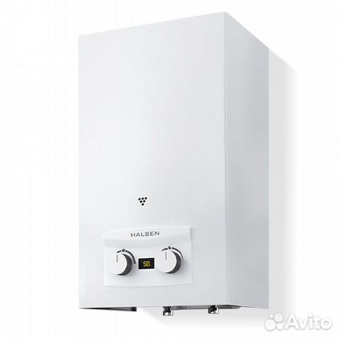 Газовая колонка halsen WM 12 белый цвет