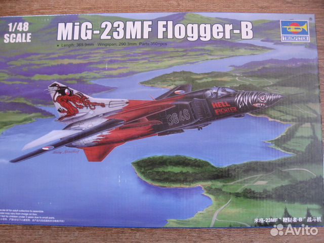 Миг-23 Trumeter + Допы Eduard Brassin