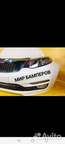 Бампер Kia Rio 3 2015 + в цвет