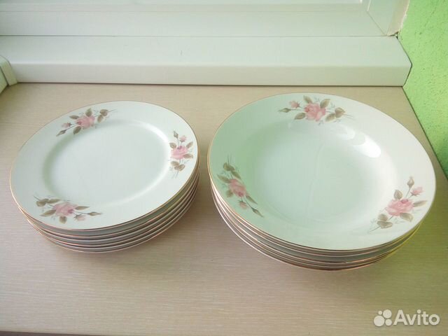 Тарелки глубокие Tono China 70-80гг. Япония