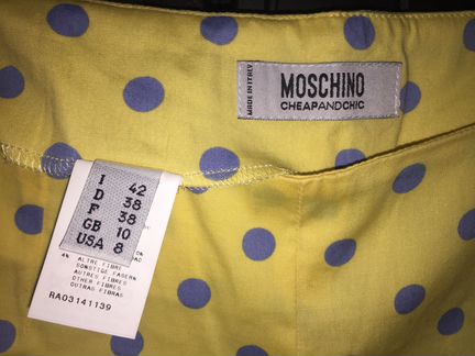 Moschino капри новые оригинал