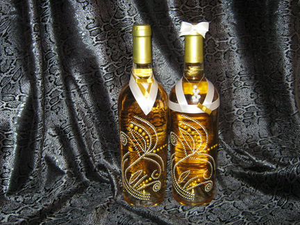 Роспись (тематическая) фужеров, бокалов, бутылей