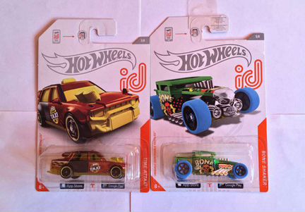Hot Wheels ID Bone Shaker, Time Ataxi
