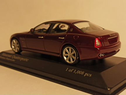 Maserati Quatroporte 1:43 Minichamps Раритет